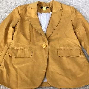 Mustard Colored Blazer